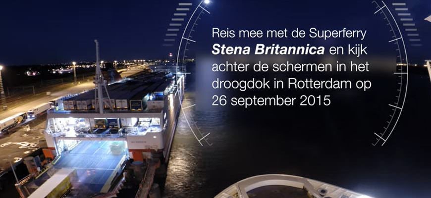 Achter de schermen timelapse droogdok Stena Britannica