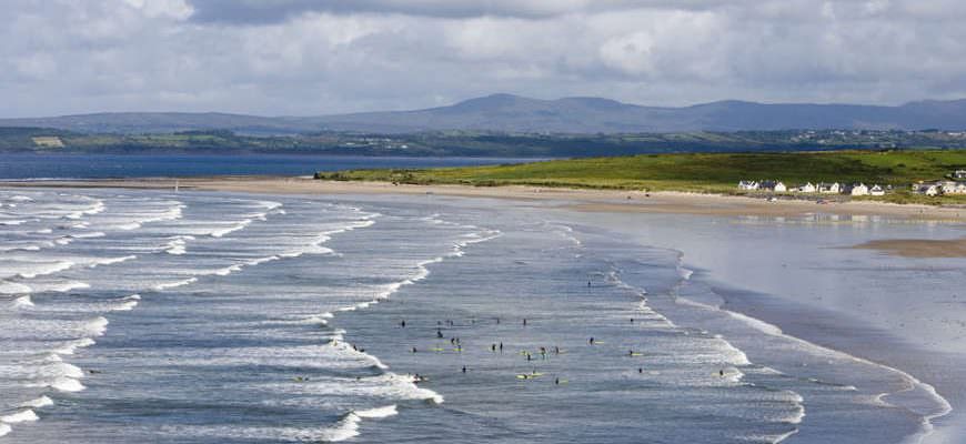 Rossnowlagh strand Ierland