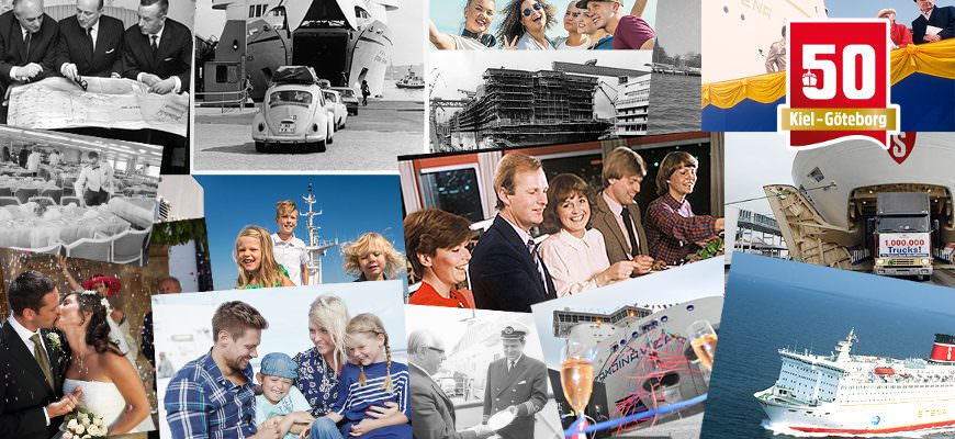Kiel Göteborg route 50 jaar