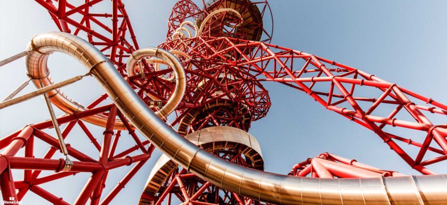 Glijbaan Londen the Slide op de ArcelorMittal Orbit toren