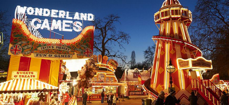 kerstmarkt in Engeland - Winter Wonderland