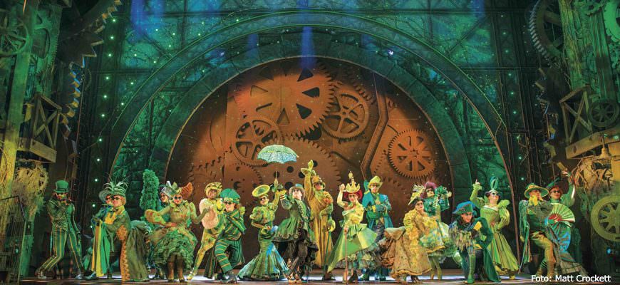 Wicked musical in Londen West-End. Photo credit Matt Crockett
