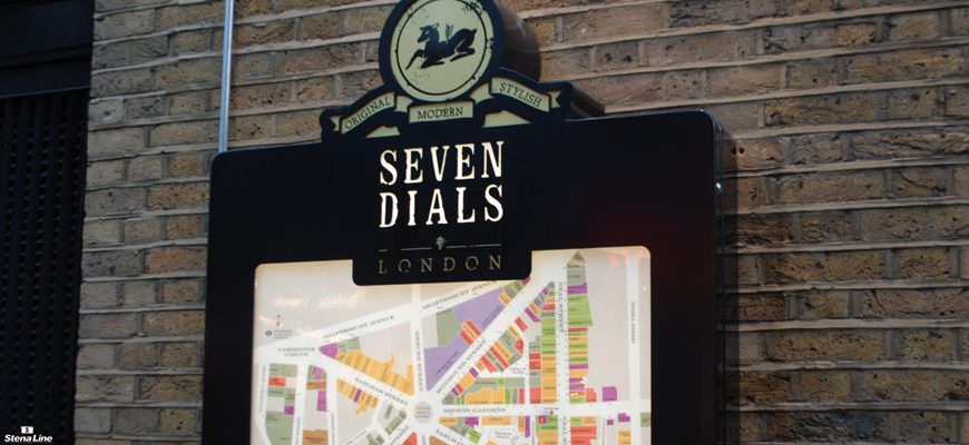 Seven Dials Londen. Foto Stefan van Beek